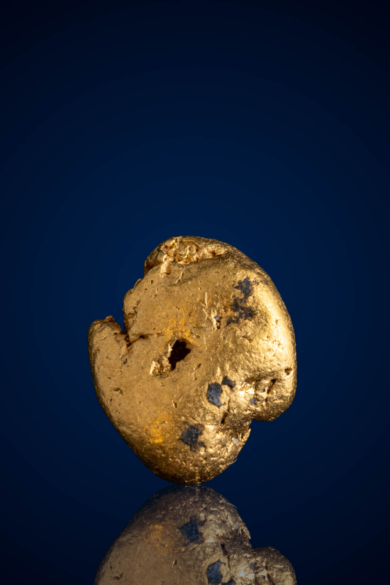 (image for) Brilliant, Textured Natural Gold Nugget - Alaska - 4.26 grams